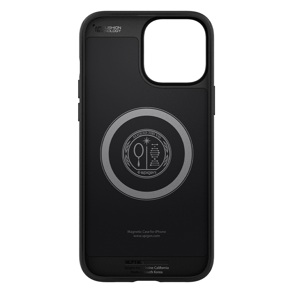 Чехол для моб. телефона Spigen Apple iPhone 13 Pro Mag Armor, Matte Black (ACS03281) - 4 Чехол для моб. телефона Spigen Apple iPhone 13 Pro Mag Armor, Matte Black (ACS03281) - 4