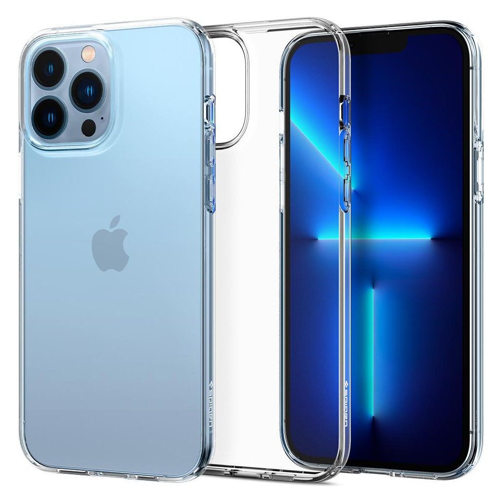 Чехол для моб. телефона Spigen Apple iPhone 13 Pro Max Liquid Crystal, Crystal Clear (ACS03197) - 3