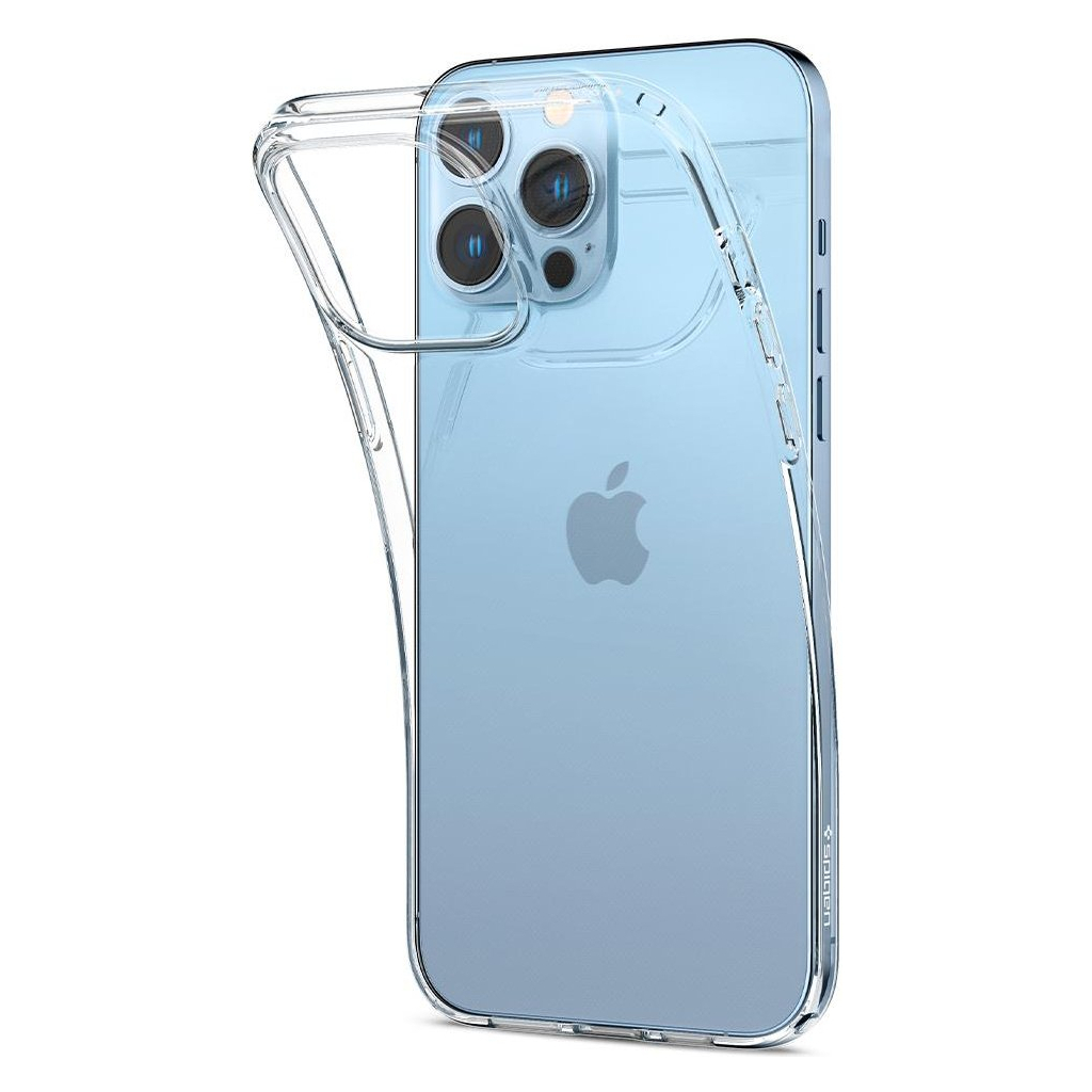 Чехол для моб. телефона Spigen Apple iPhone 13 Pro Max Liquid Crystal, Crystal Clear (ACS03197) - 4