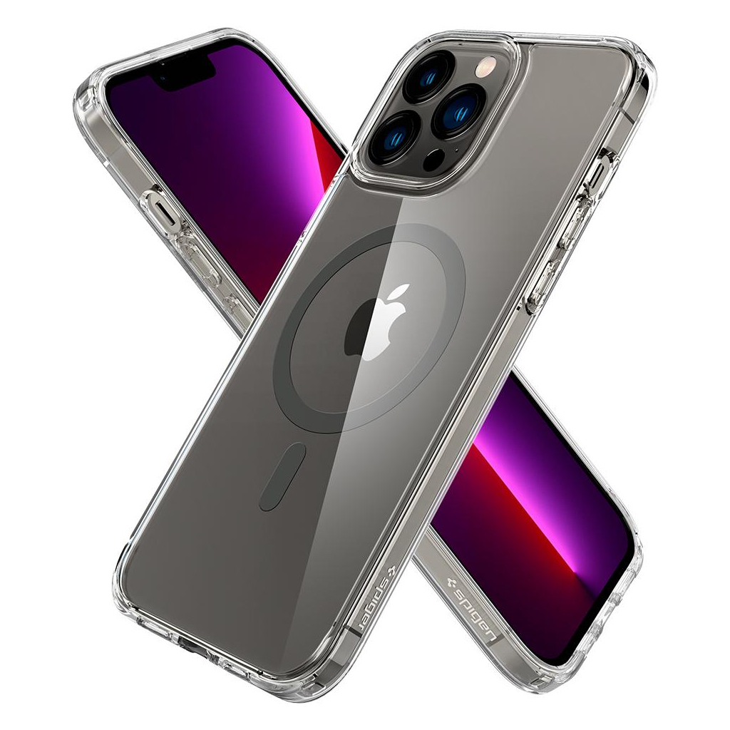 Чехол для моб. телефона Spigen Apple Iphone 13 Pro Max Ultra Hybrid Mag Safe, Graphite (ACS03211) - 7 Чехол для моб. телефона Spigen Apple Iphone 13 Pro Max Ultra Hybrid Mag Safe, Graphite (ACS03211) - 7