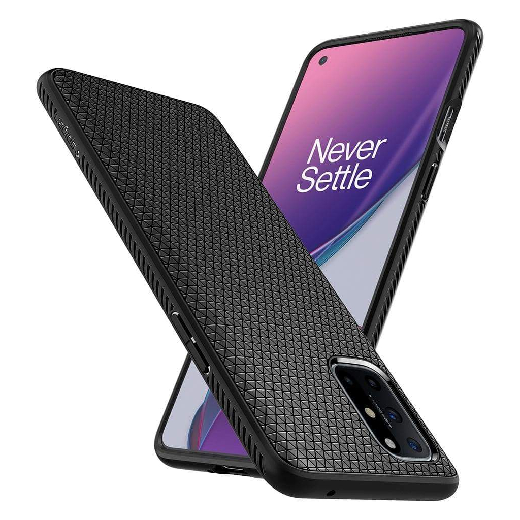 Чехол для моб. телефона Spigen Apple OnePlus 8T Liquid Air, Matte Black (ACS02060) - 1 Чехол для моб. телефона Spigen Apple OnePlus 8T Liquid Air, Matte Black (ACS02060) - 1