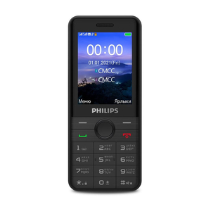 Мобильный телефон Philips Xenium E172 Black