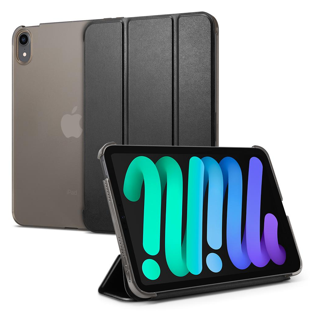Чехол для планшета Spigen iPad Mini 6 (2021) Smart Fold, Black (ACS03763) - 1 Чехол для планшета Spigen iPad Mini 6 (2021) Smart Fold, Black (ACS03763) - 1