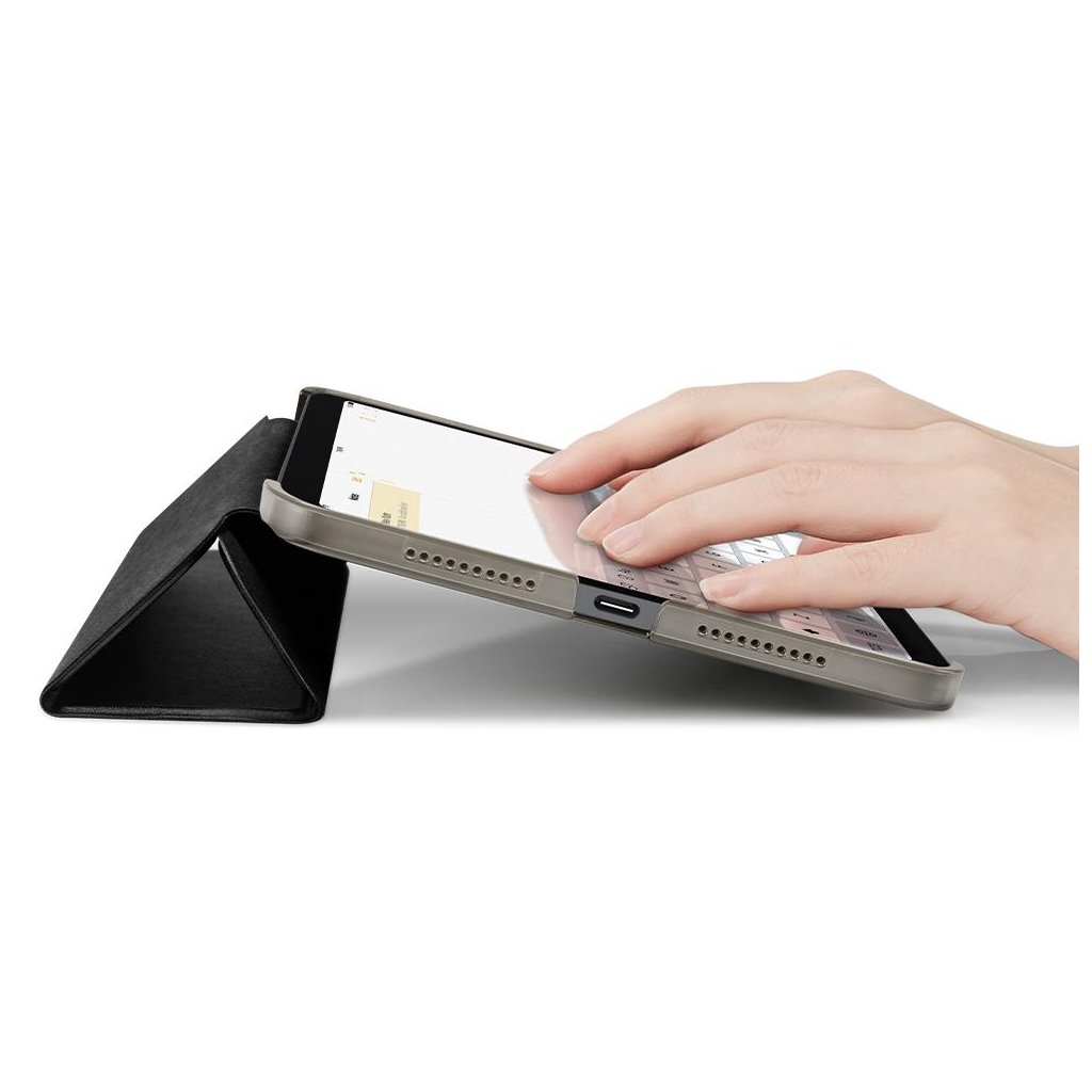 Чехол для планшета Spigen iPad Mini 6 (2021) Smart Fold, Black (ACS03763) - 3 Чехол для планшета Spigen iPad Mini 6 (2021) Smart Fold, Black (ACS03763) - 3