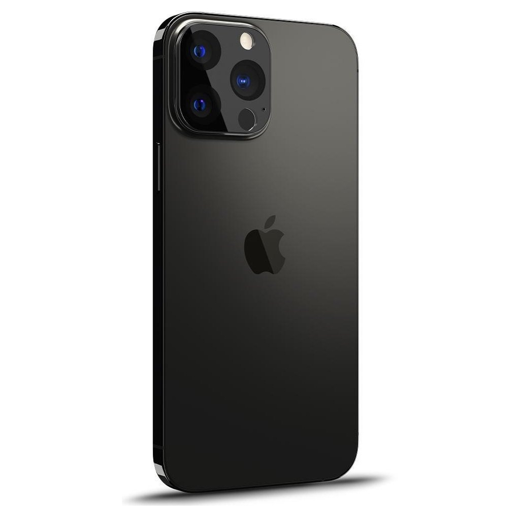 Стекло защитное Spigen Apple Iphone 13 Pro Max/13 Pro Camera tR Optik, Black (2P) (AGL03381) - 1