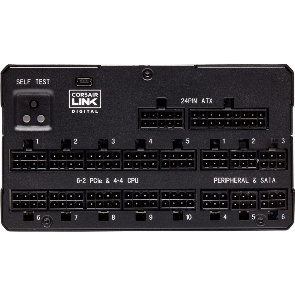 Блок питания Corsair 1600W AX1600i Digital ATX (CP-9020087-EU) - 7