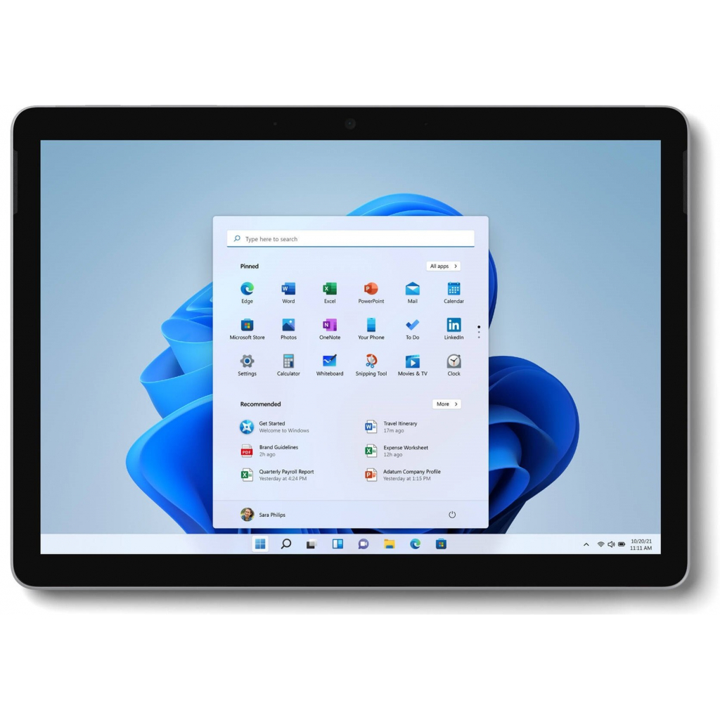Планшет Microsoft Surface GO 3 10.5/Intel i3-10100Y/8/128F/int/W10P/Platinum (8VD-00033) - 5 Планшет Microsoft Surface GO 3 10.5/Intel i3-10100Y/8/128F/int/W10P/Platinum (8VD-00033) - 5