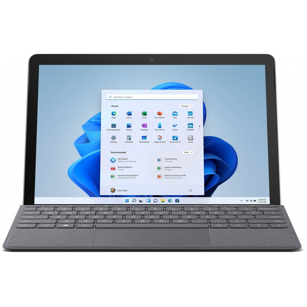 Планшет Microsoft Surface GO 3 10.5/Intel i3-10100Y/8/128F/int/W10P/Platinum (8VD-00033) - 6 Планшет Microsoft Surface GO 3 10.5/Intel i3-10100Y/8/128F/int/W10P/Platinum (8VD-00033) - 6