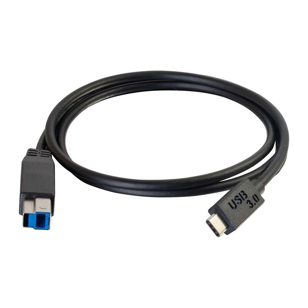 Дата кабель USB-C 3.1 G1 to USB Type B 3m C2G (CG88867) - 1 Дата кабель USB-C 3.1 G1 to USB Type B 3m C2G (CG88867) - 1