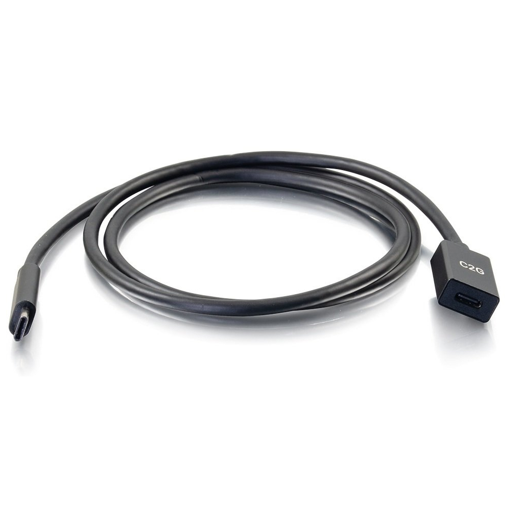 Дата кабель USB-C M to USB-C F 0.9m USB3.1 G2 C2G (CG88658)