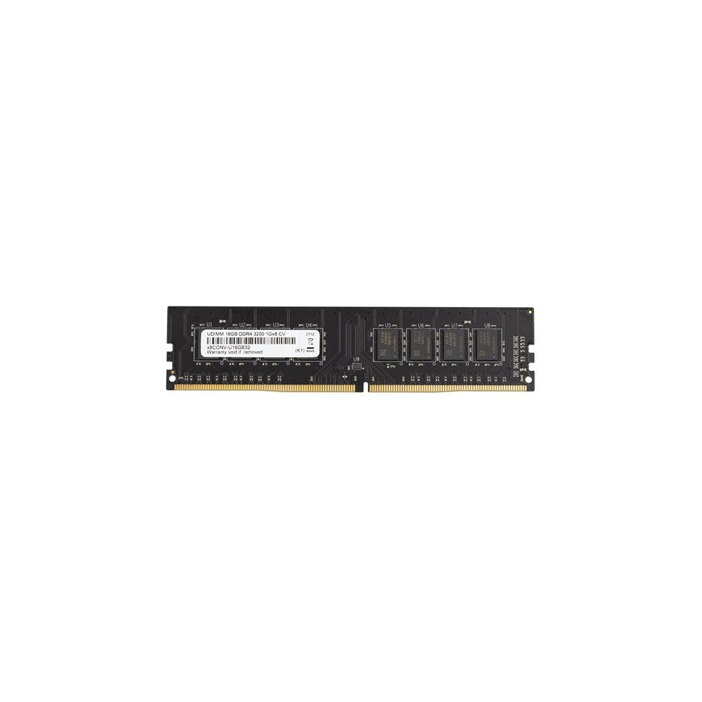 Модуль памяти для компьютера DDR4 16GB 3200 MHz Samsung (X8CONV-U16GB32) Модуль памяти для компьютера DDR4 16GB 3200 MHz Samsung (X8CONV-U16GB32)