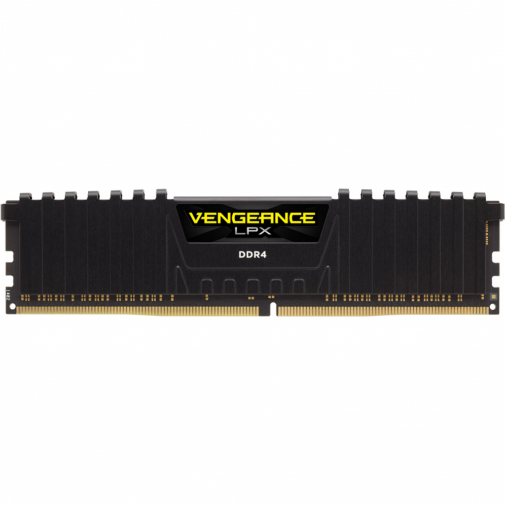 Модуль памяти для компьютера DDR4 16GB (2x8GB) 2666 MHz Vengeance LPX Corsair (CMK16GX4M2D2666C16) - 1 Модуль памяти для компьютера DDR4 16GB (2x8GB) 2666 MHz Vengeance LPX Corsair (CMK16GX4M2D2666C16) - 1