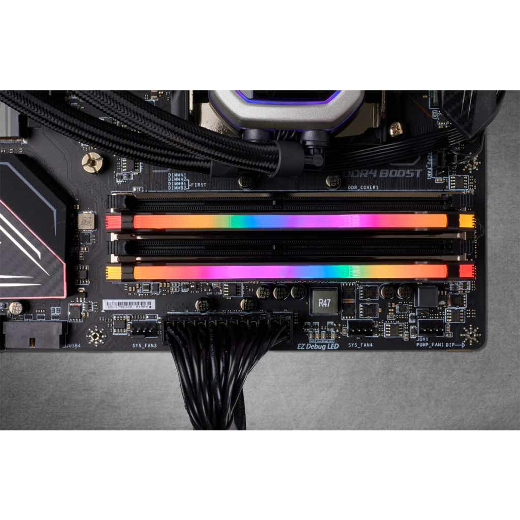 Модуль памяти для компьютера DDR4 16GB (2x8GB) 3600 MHz Vengeance RGB PRO Corsair (CMW16GX4M2Z3600C18) - 4 Модуль памяти для компьютера DDR4 16GB (2x8GB) 3600 MHz Vengeance RGB PRO Corsair (CMW16GX4M2Z3600C18) - 4