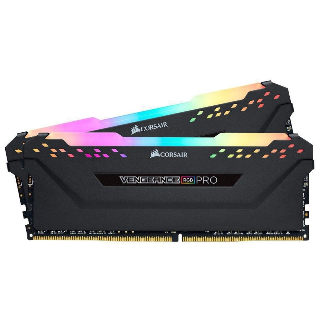 Модуль памяти для компьютера DDR4 16GB (2x8GB) 4000 MHz Vengeance RGB PRO Black Corsair (CMW16GX4M2K4000C19) - 1 Модуль памяти для компьютера DDR4 16GB (2x8GB) 4000 MHz Vengeance RGB PRO Black Corsair (CMW16GX4M2K4000C19) - 1