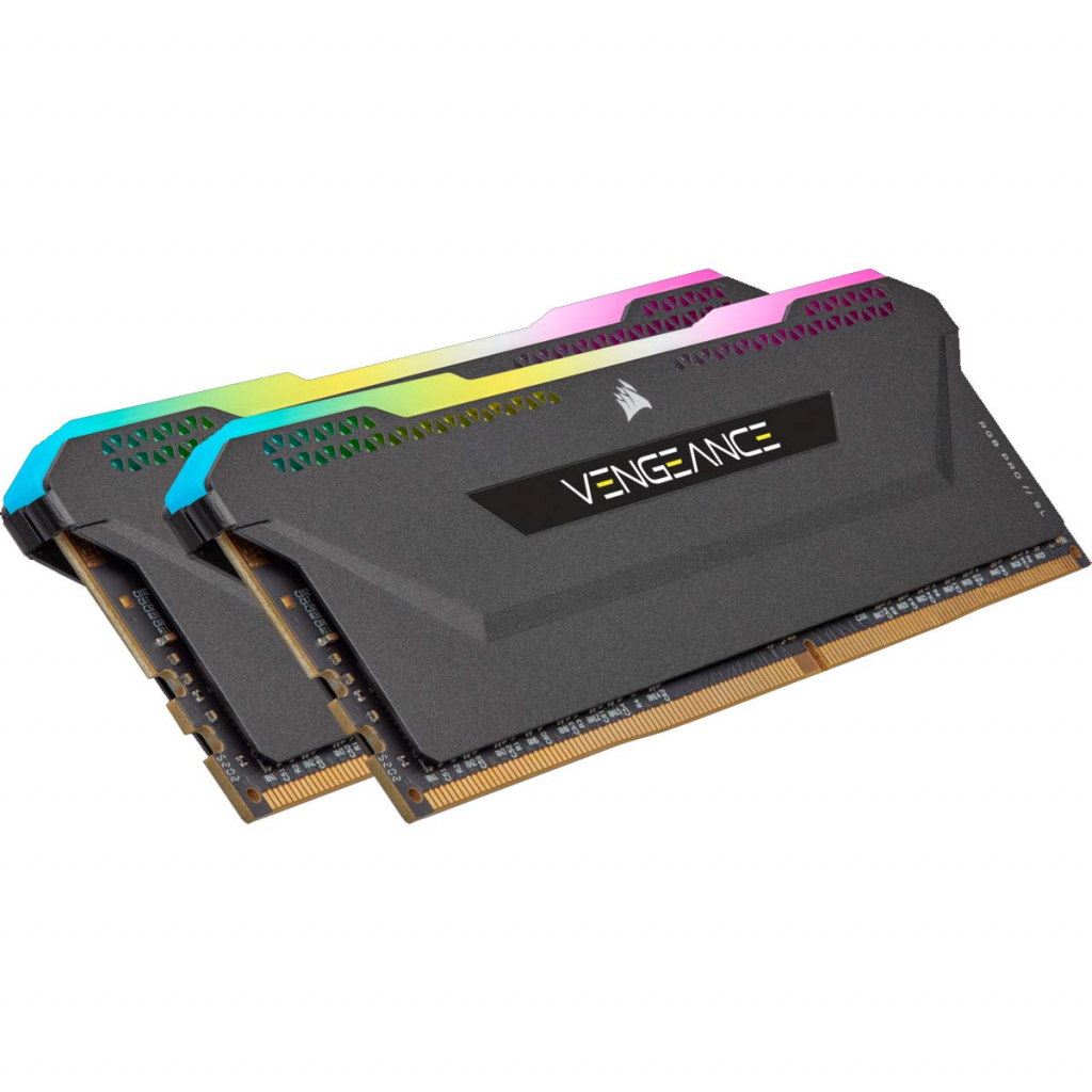 Модуль памяти для компьютера DDR4 16GB (2x8GB) 3200 MHz Vengeance RGB PRO Black Corsair (CMH16GX4M2E3200C16) - 3 Модуль памяти для компьютера DDR4 16GB (2x8GB) 3200 MHz Vengeance RGB PRO Black Corsair (CMH16GX4M2E3200C16) - 3