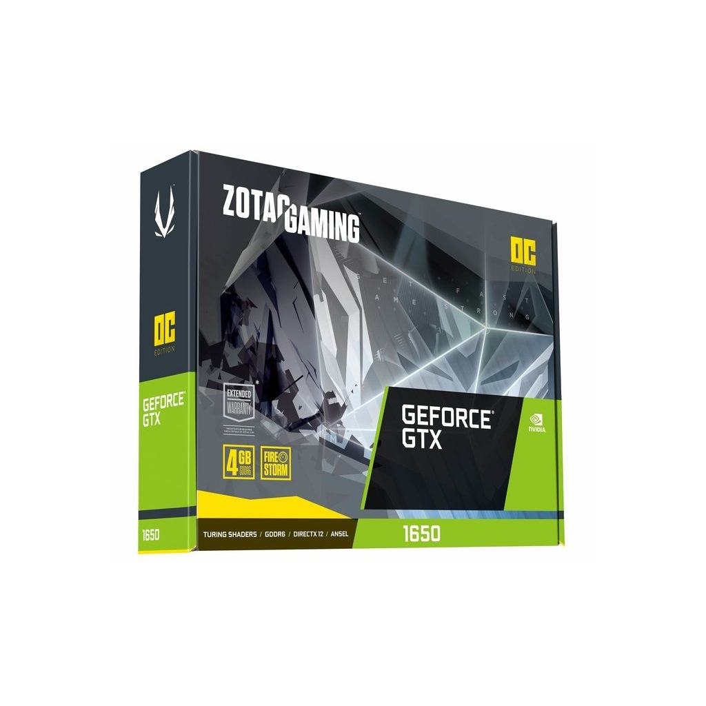 Видеокарта Zotac GeForce GTX1650 4096Mb OC D6 (ZT-T16520F-10L) - 6 Видеокарта Zotac GeForce GTX1650 4096Mb OC D6 (ZT-T16520F-10L) - 6