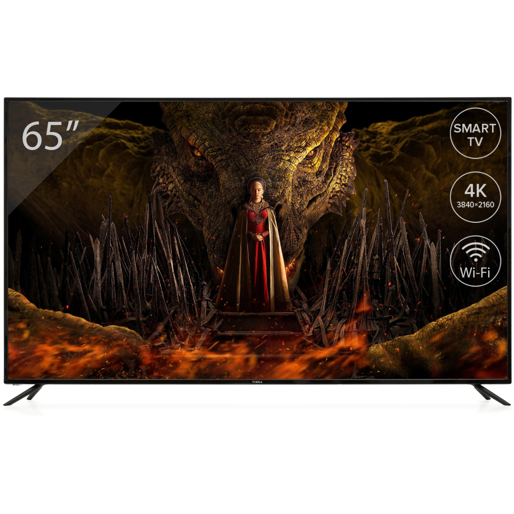 Телевизор Vinga S65UHD22B Телевизор Vinga S65UHD22B