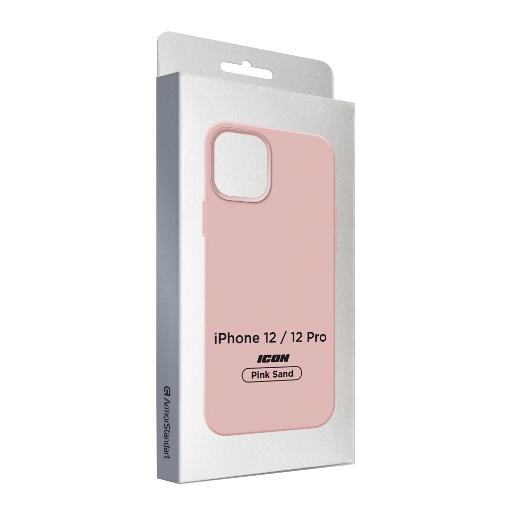 Чехол для моб. телефона Armorstandart ICON Case Apple iPhone 12/12 Pro Pink Sand (ARM60583) - 2