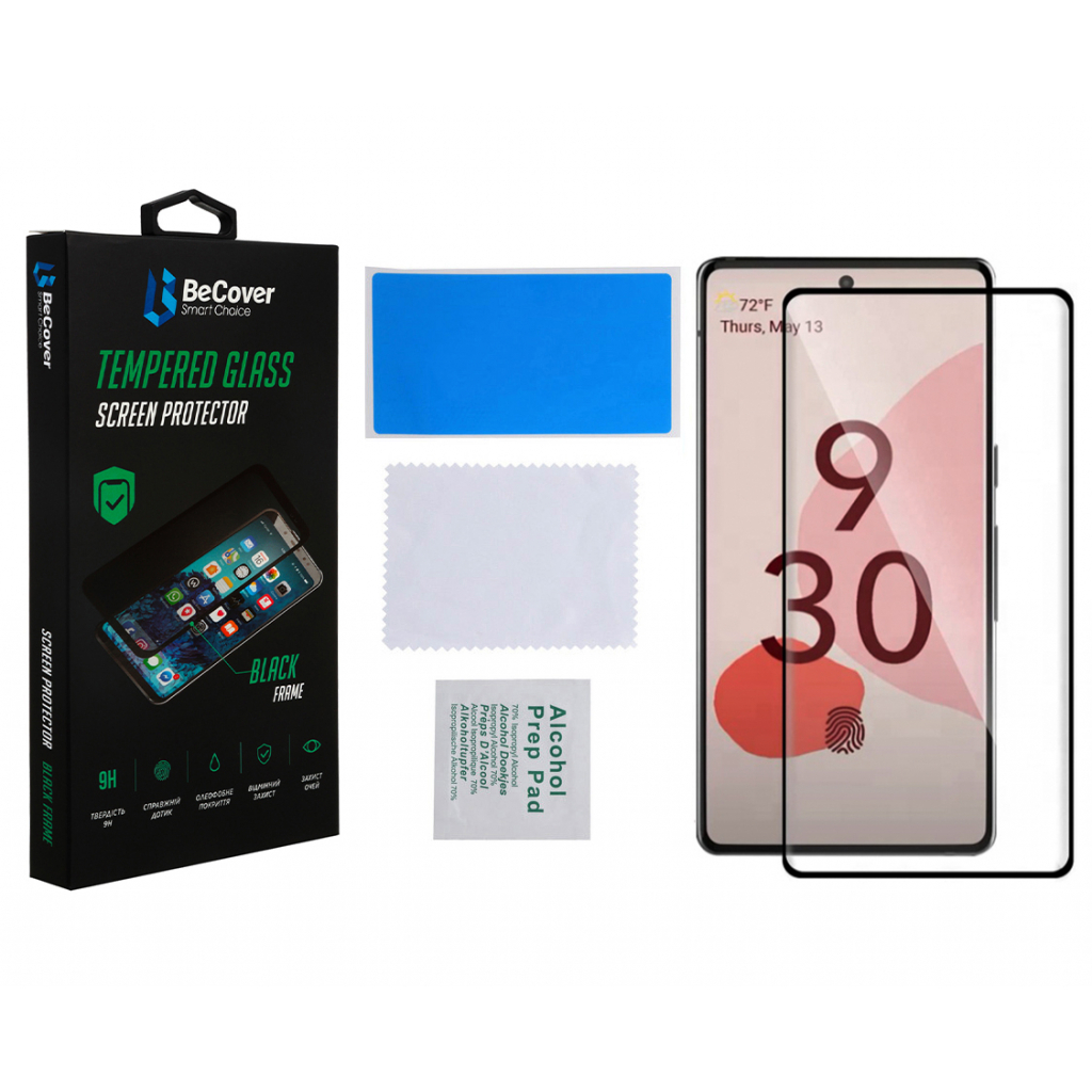 Стекло защитное BeCover Google Pixel 6 Black (707138) - 1 Стекло защитное BeCover Google Pixel 6 Black (707138) - 1