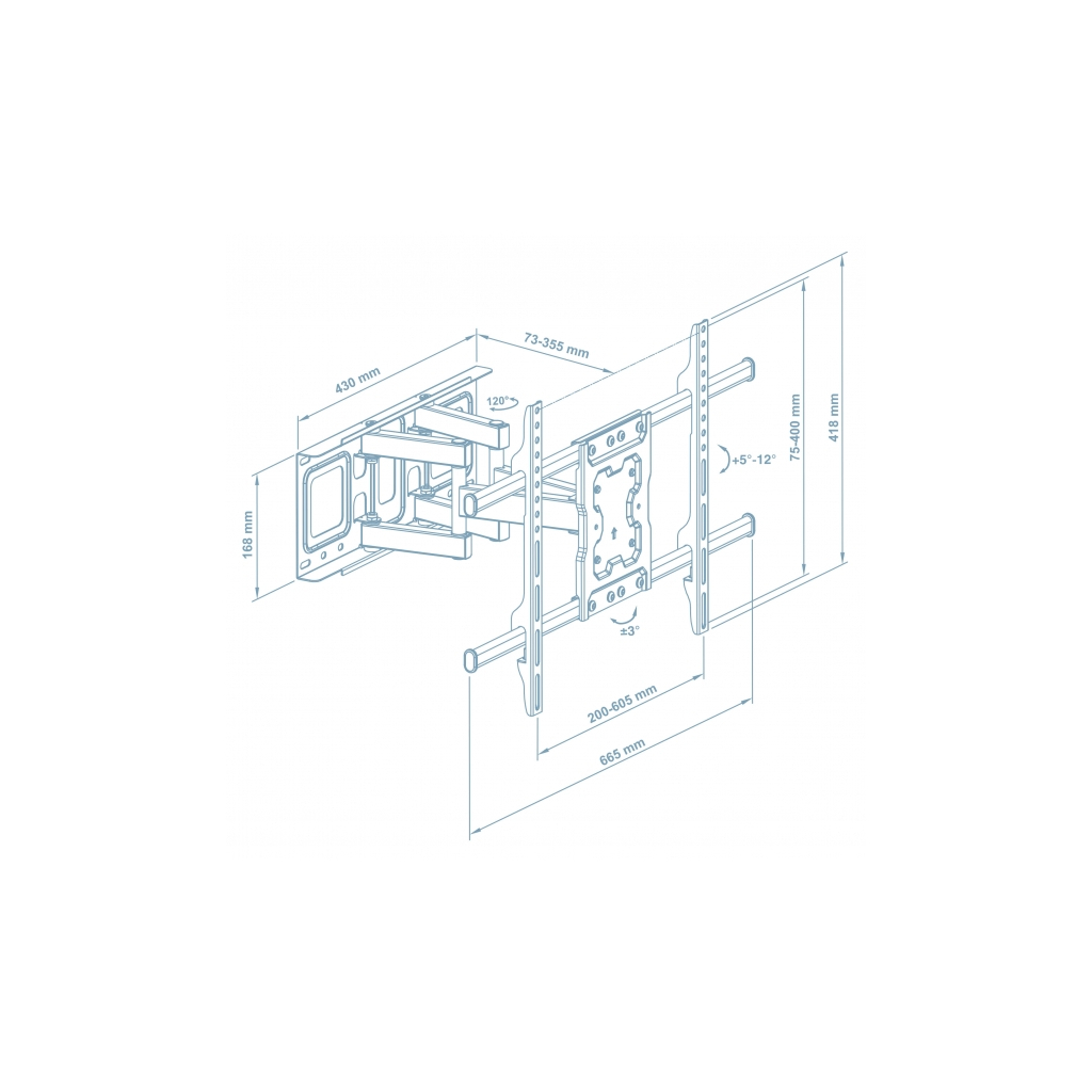 Кронштейн Walfix R-513B - 1