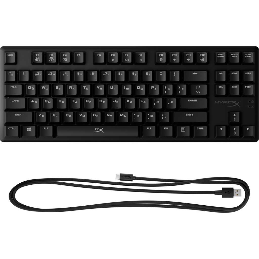 Клавиатура HyperX Alloy Origins Core HX Blue (4P5P2AX) - 4