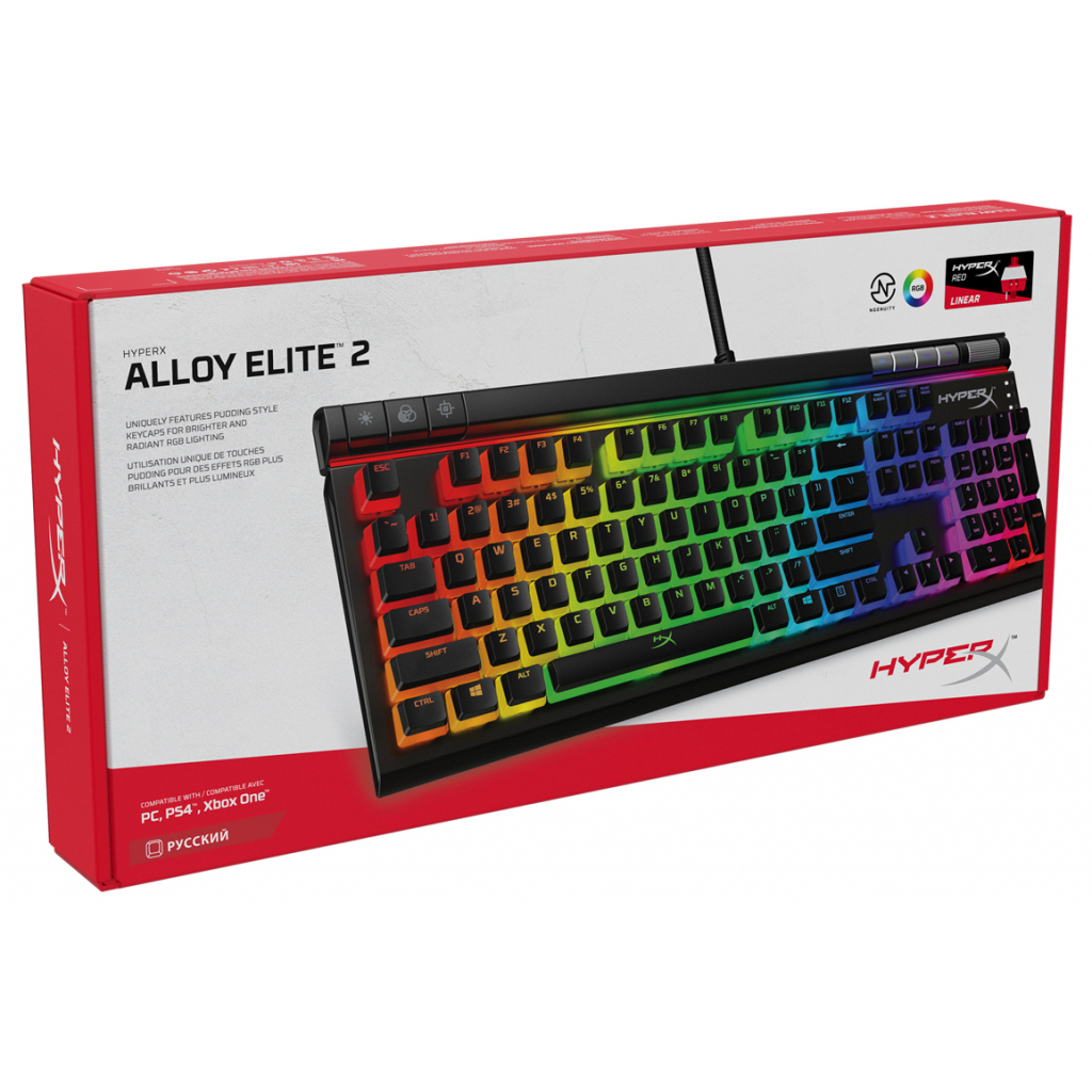 Клавиатура HyperX Alloy Elite 2 (4P5N3AX) - 6