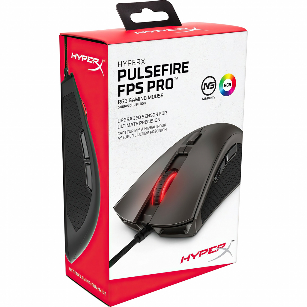 Мышка HyperX Pulsefire FPS Pro RGB USB Black (4P4F7AA) - 5