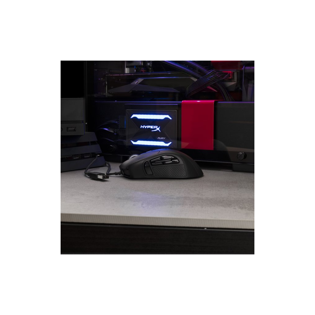 Мышка HyperX Pulsefire Raid USB Black (4P5Q3AA) - 7