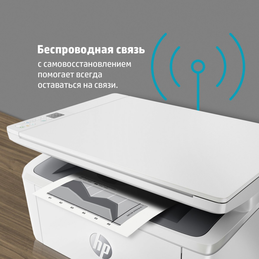 Многофункциональное устройство HP LaserJet Pro M141w c WiFi (7MD74A) - 7