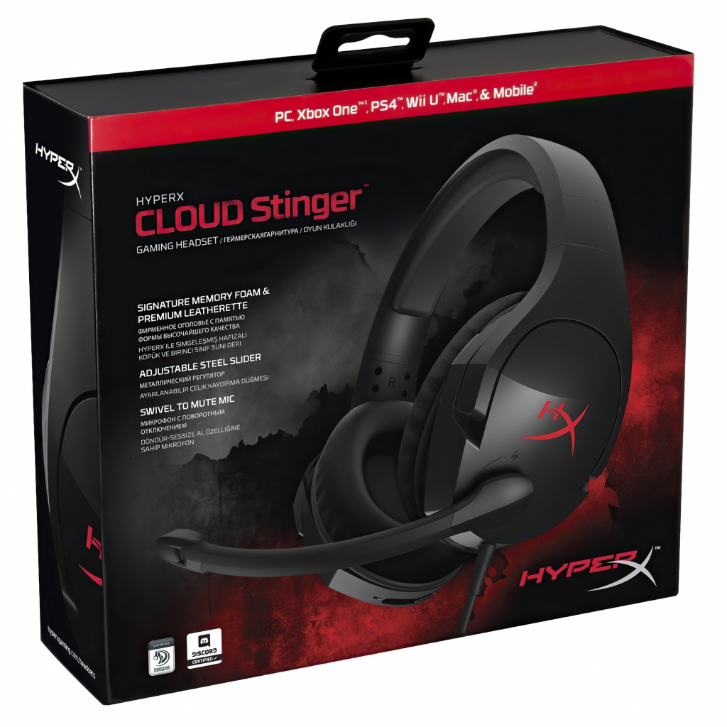 Наушники HyperX Cloud Stinger Black (4P5L7AX) - 7