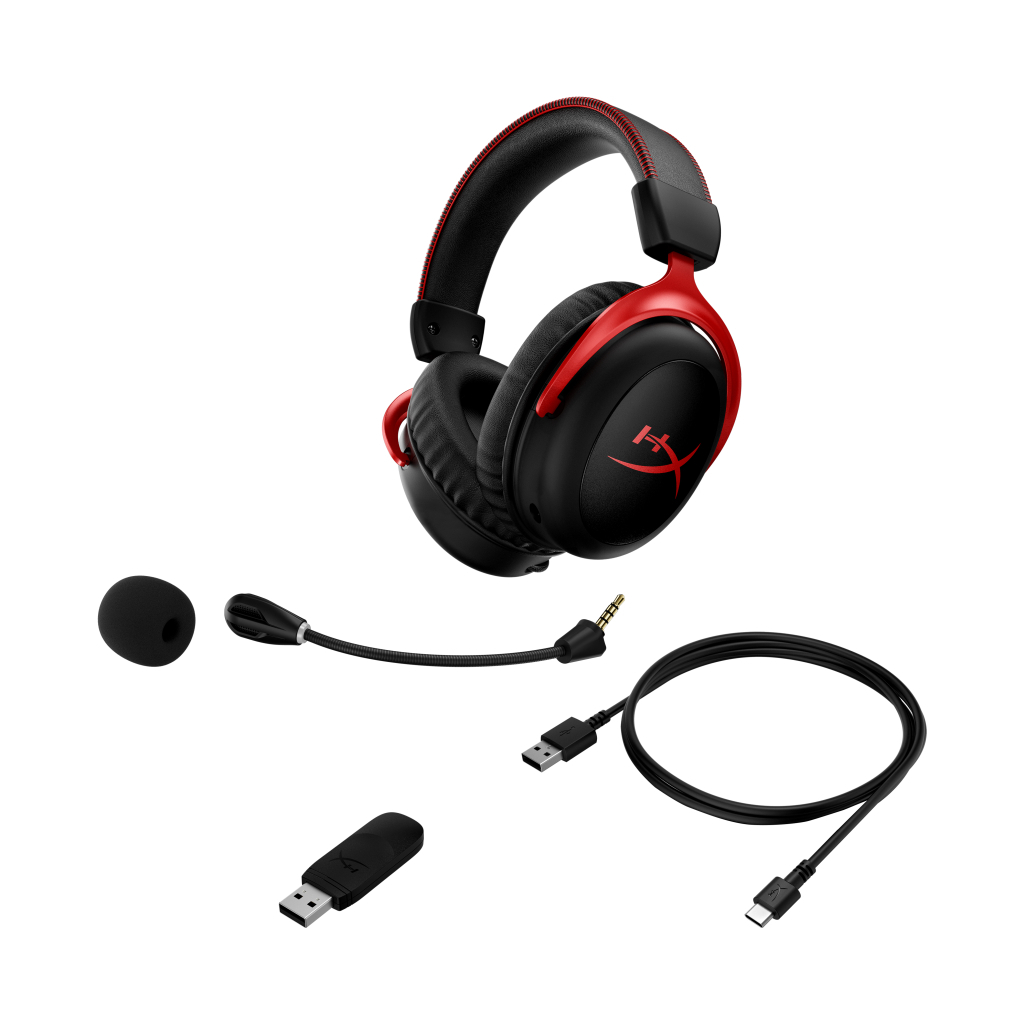 Наушники HyperX Cloud II Wireless Black-red (4P5K4AA) - 5