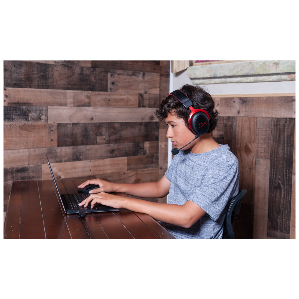 Наушники HyperX Cloud II Wireless Black-red (4P5K4AA) - 11