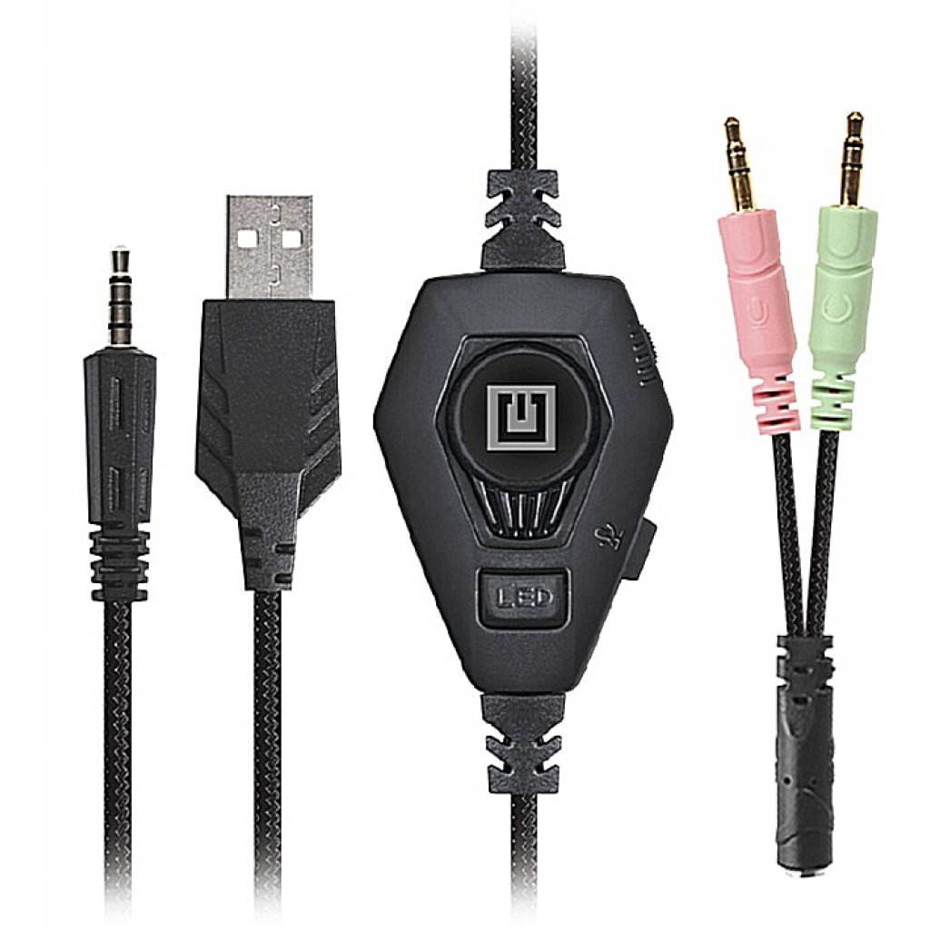 Наушники REAL-EL GDX-7680 Black - 9