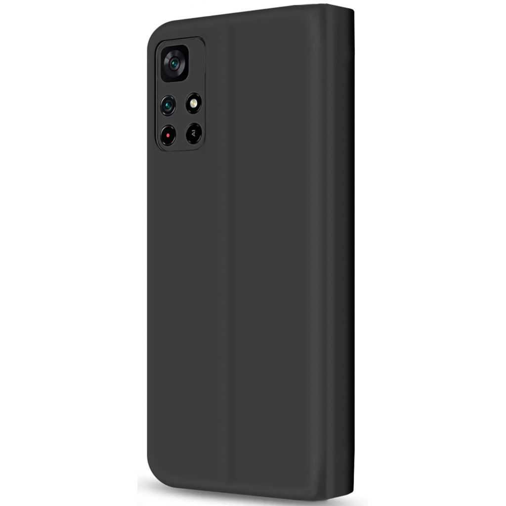Чехол для моб. телефона MakeFuture Xiaomi Poco M4 Pro 5G Flip (Soft-Touch PU) Black (MCP-XPM4P5GBK) - 1 Чехол для моб. телефона MakeFuture Xiaomi Poco M4 Pro 5G Flip (Soft-Touch PU) Black (MCP-XPM4P5GBK) - 1