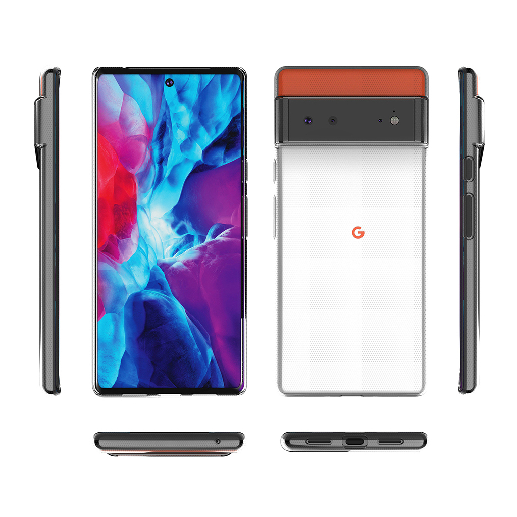 Чехол для моб. телефона BeCover Google Pixel 6 Transparancy (707142) - 1