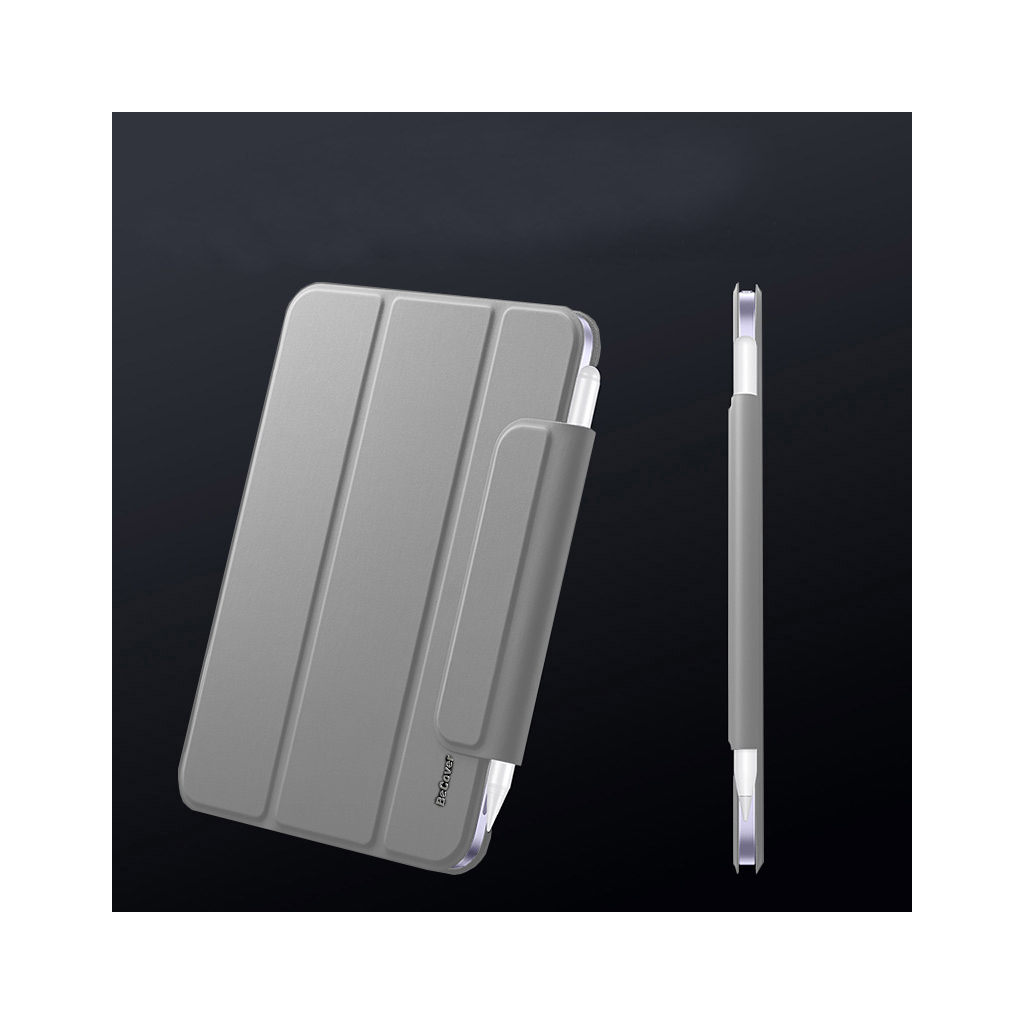 Чехол для планшета BeCover Magnetic Buckle Apple iPad mini 6 2021 Gray (706827) - 3