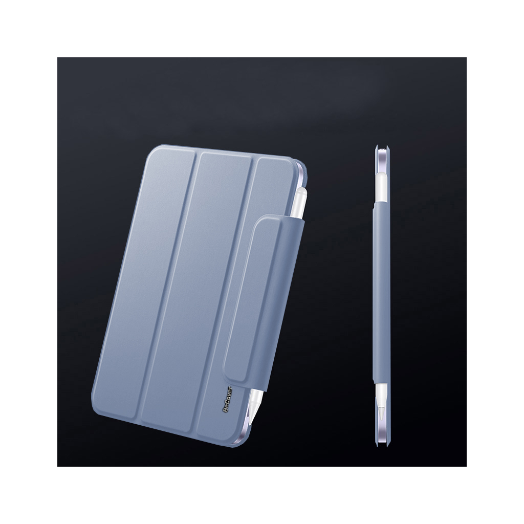 Чехол для планшета BeCover Magnetic Buckle Apple iPad mini 6 2021 Light Blue (706828) - 3