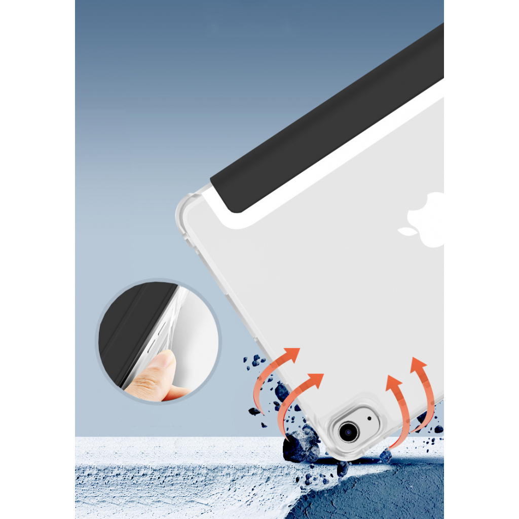 Чехол для планшета BeCover Soft Edge Pencil Apple iPad mini 6 2021 Black (706803) - 3