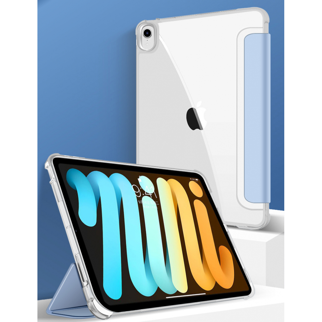 Чехол для планшета BeCover Soft Edge Pencil Apple iPad mini 6 2021 Light Blue (706807) - 2