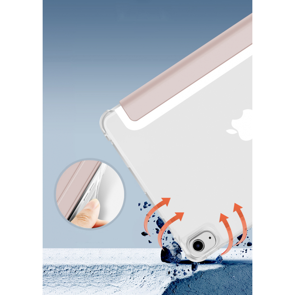 Чехол для планшета BeCover Soft Edge Pencil Apple iPad mini 6 2021 Pink (706808) - 3