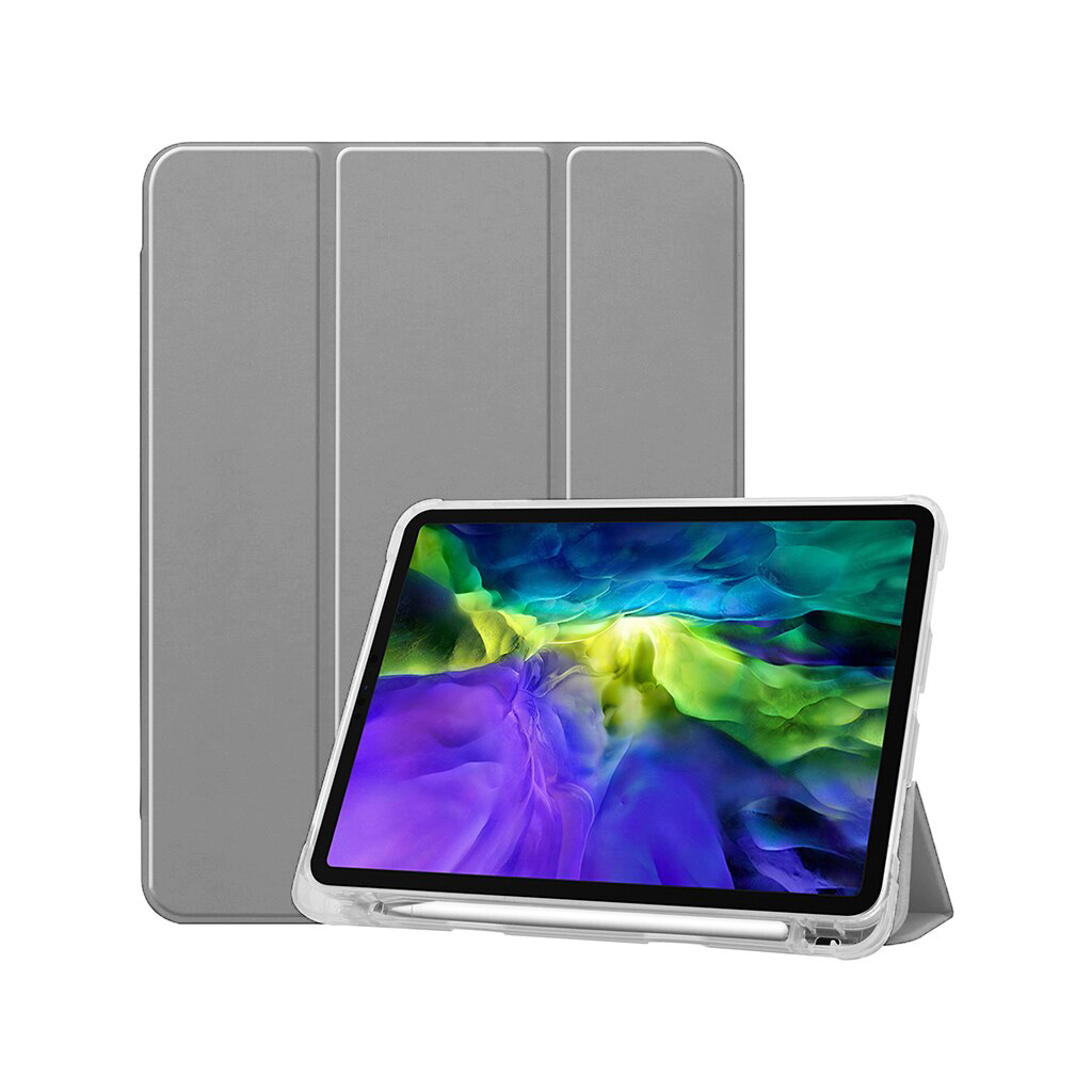 Чехол для планшета BeCover Soft TPU Pencil Apple iPad Pro 11 2020/21/22 Gray (706771) - 1 Чехол для планшета BeCover Soft TPU Pencil Apple iPad Pro 11 2020/21/22 Gray (706771) - 1