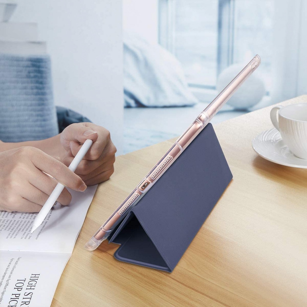 Чехол для планшета BeCover Tri Fold Soft TPU Apple iPad 10.2 2019/2020/2021 Deep Blue (706734) - 2