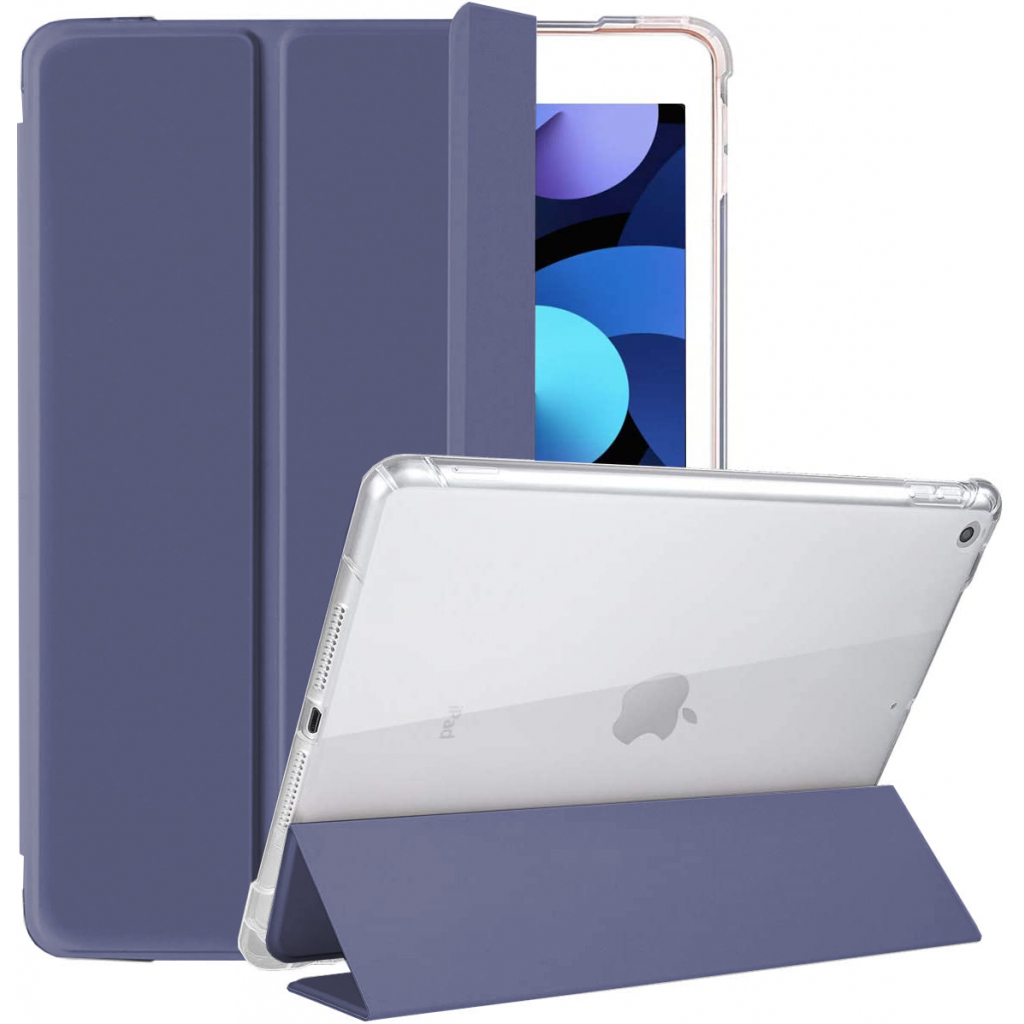 Чехол для планшета BeCover Tri Fold Soft TPU Apple iPad 10.2 2019/2020/2021 Purple (706739) - 1 Чехол для планшета BeCover Tri Fold Soft TPU Apple iPad 10.2 2019/2020/2021 Purple (706739) - 1