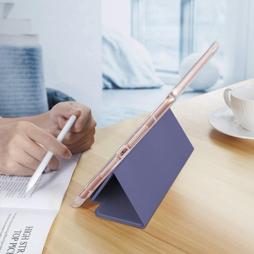 Чехол для планшета BeCover Tri Fold Soft TPU Apple iPad 10.2 2019/2020/2021 Purple (706739) - 2 Чехол для планшета BeCover Tri Fold Soft TPU Apple iPad 10.2 2019/2020/2021 Purple (706739) - 2