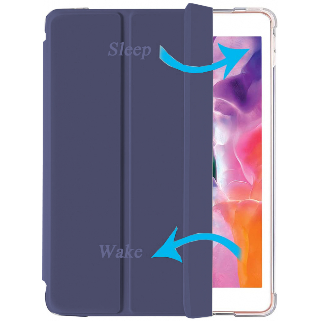 Чехол для планшета BeCover Tri Fold Soft TPU Apple iPad 10.2 2019/2020/2021 Purple (706739) - 3 Чехол для планшета BeCover Tri Fold Soft TPU Apple iPad 10.2 2019/2020/2021 Purple (706739) - 3