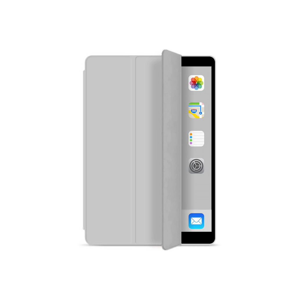 Чехол для планшета BeCover Tri Fold Soft TPU Apple iPad mini 6 2021 Gray (706722) - 1 Чехол для планшета BeCover Tri Fold Soft TPU Apple iPad mini 6 2021 Gray (706722) - 1