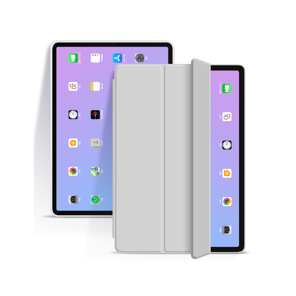 Чехол для планшета BeCover Tri Fold Soft TPU Apple iPad mini 6 2021 Gray (706722) - 3 Чехол для планшета BeCover Tri Fold Soft TPU Apple iPad mini 6 2021 Gray (706722) - 3
