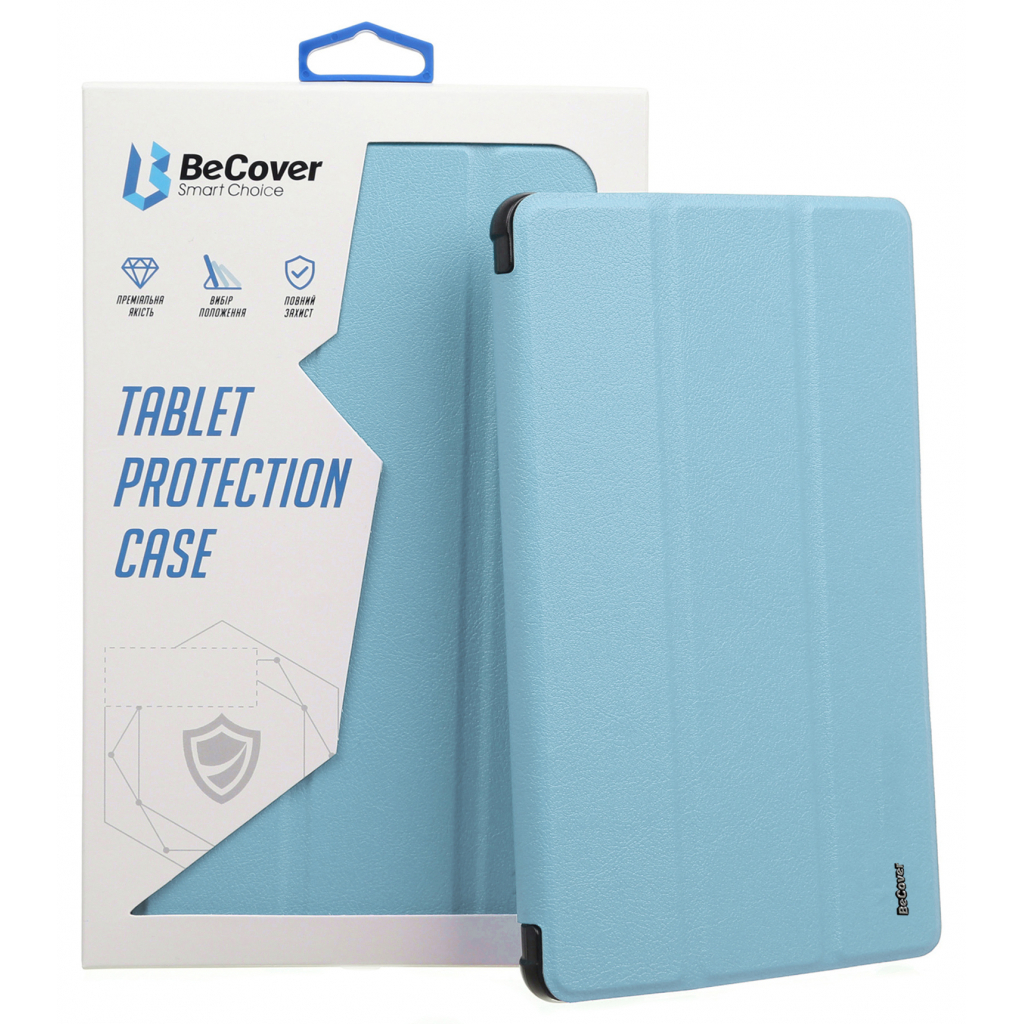 Чехол для планшета BeCover Tri Fold Soft TPU Apple iPad mini 6 2021 Light Blue (706723)