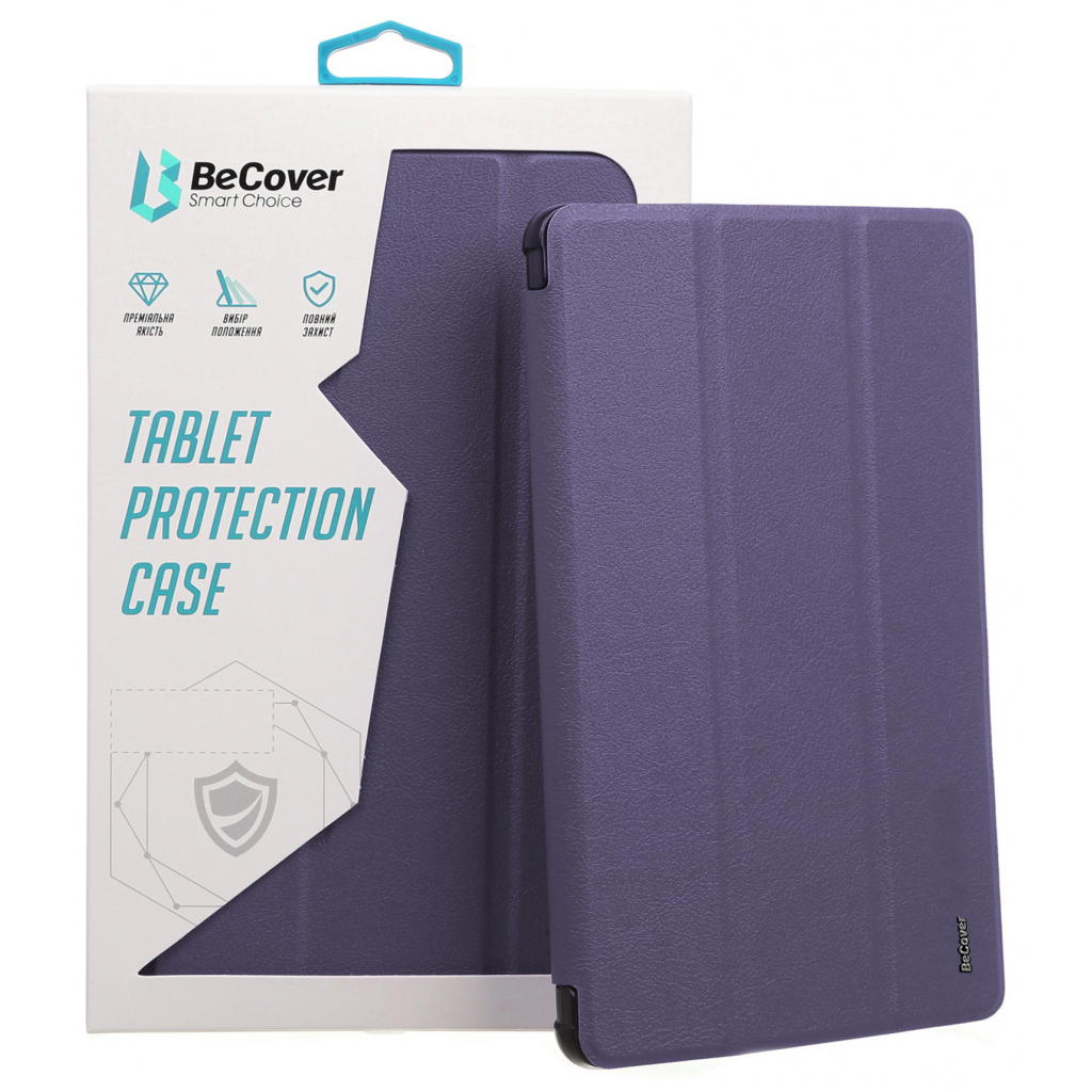 Чехол для планшета BeCover Tri Fold Soft TPU Apple iPad mini 6 2021 Purple (706725) Чехол для планшета BeCover Tri Fold Soft TPU Apple iPad mini 6 2021 Purple (706725)