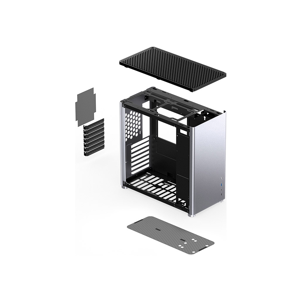 Корпус JONSBO D40 Silver - 10 Корпус JONSBO D40 Silver - 10